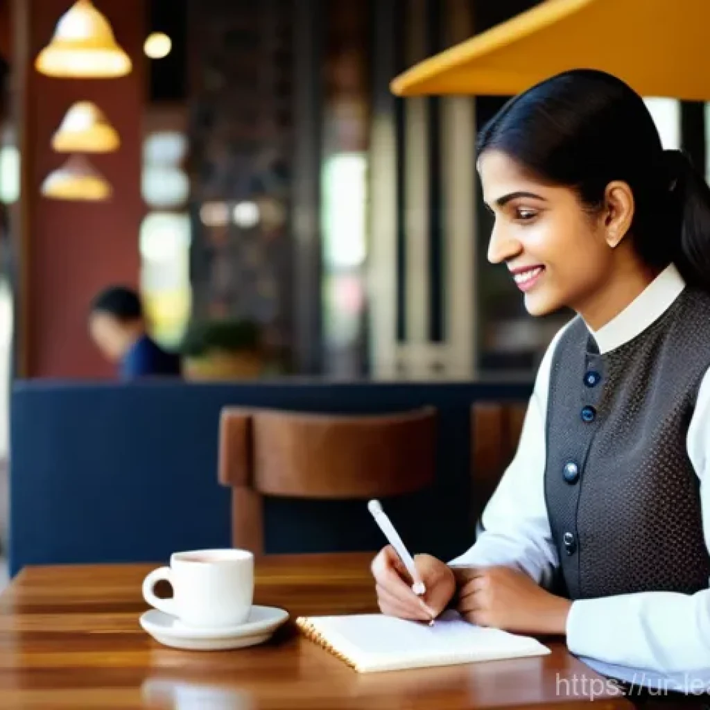 마인드맵을 활용한 고객 피드백 관리 - **Prompt:** A young, empathetic female entrepreneur, dressed in a smart casual tunic and trousers, a...