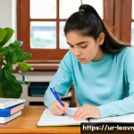 Home 22 마인드맵의 시각적 학습 효과 분석 - **Prompt:** A young female student, aged around 20, with long dark hair tied back neatly, wearing a ...